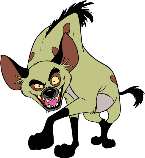 Hyäne Bei König Der Löwen (500x666)