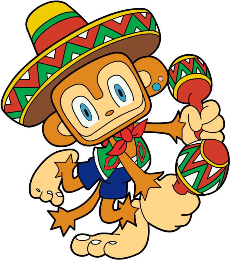 Amigo, The Monkey From Samba De Amigo - Samba De Amigo Amigo (864x925)