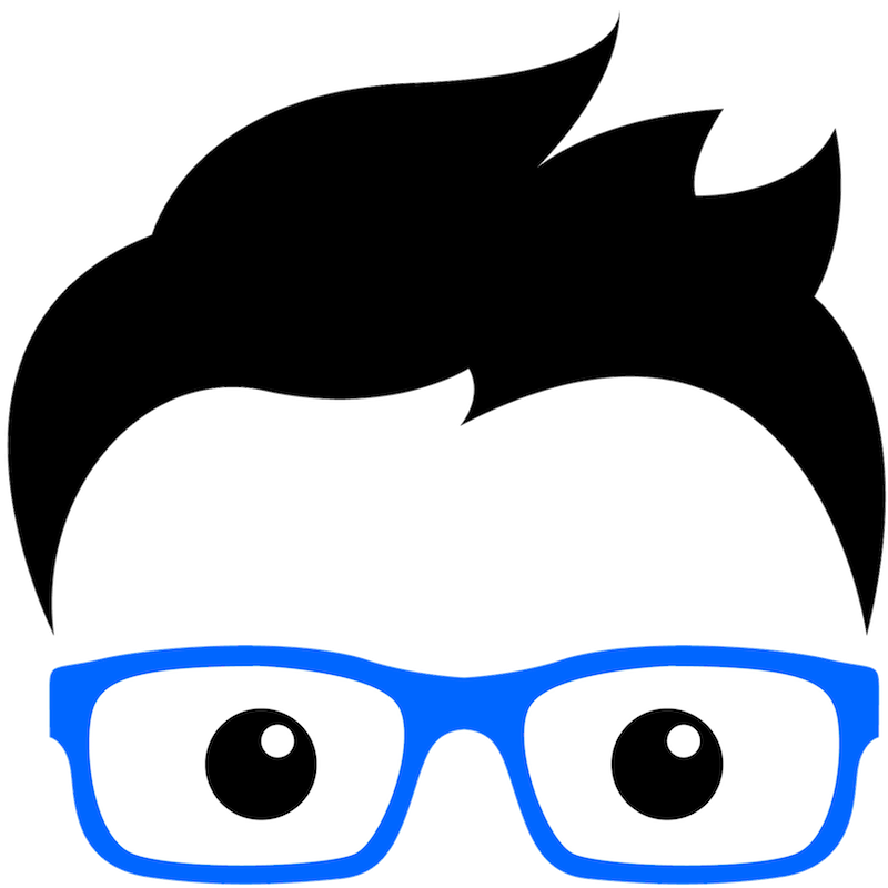 The Nerd Brain - Cool Geek Clip Art (800x800)