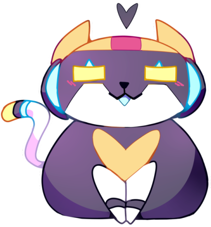 Some Cute Transparent Lions For Ur Soul - Black Lion Voltron Chibi (500x497)