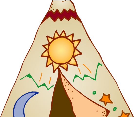 Aztec Clipart Teepee - Native American Teepee Clipart (640x480)