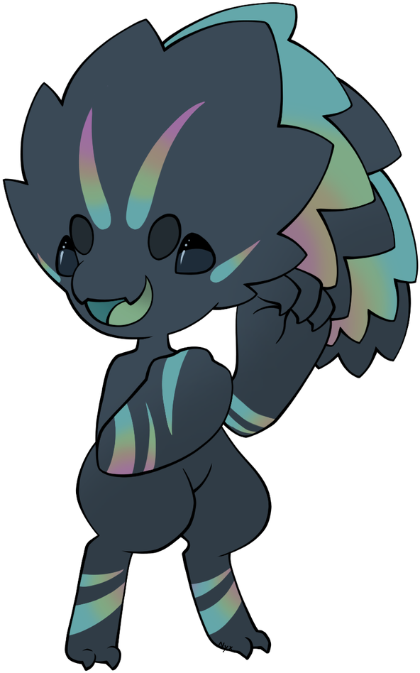 Just A Little Chaos By Picnyx - Cartoon (600x962)