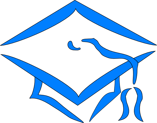 Graduation Cap Clip Art (600x472)