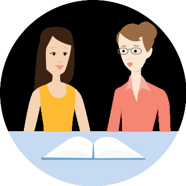 Stay In The Home Of Your Teacher - Illustration (380x380)