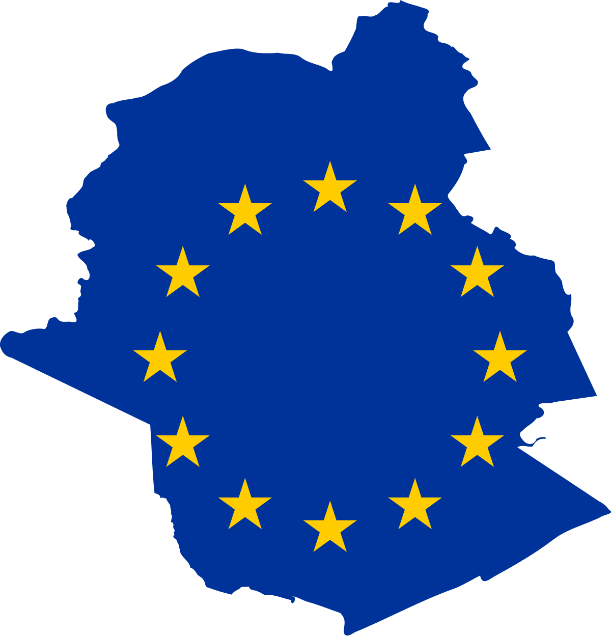 Eu Policy/wikimedia Foundation Statement - Brussels Flag Map (1200x1249)