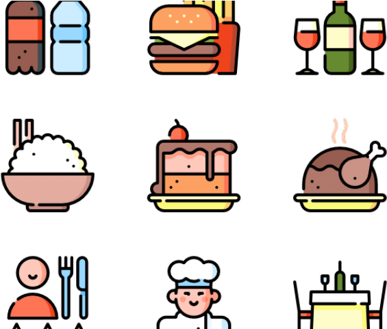 Cafeteria Clipart Lunch Menu - Restaurant Menu Icon Vector (640x480)