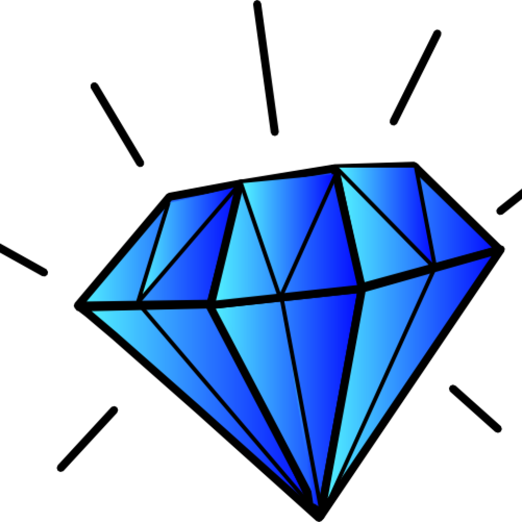 Diamond Clipart Diamond Clipart Nice Clip Art Free - Blue Diamond Clipart (1024x1024)