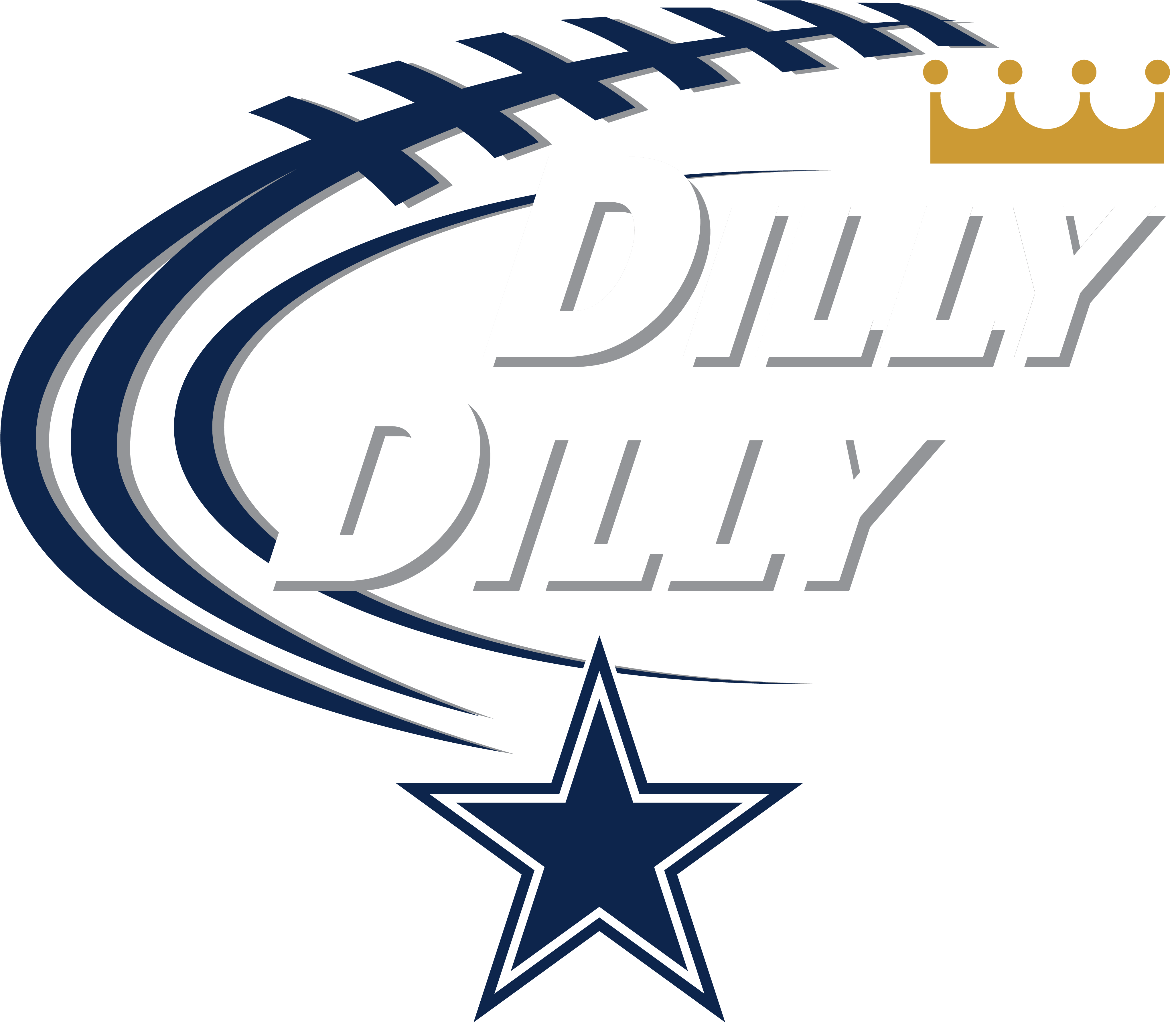 Dallas Cowboys Clipart Shirt - Dallas Cowboys Dilly Dilly (4186x3640)