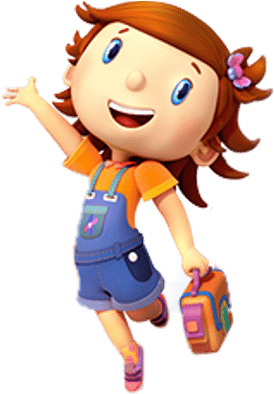 Helen Holding School Bag - Escuela De Juguetes Personajes (400x400)