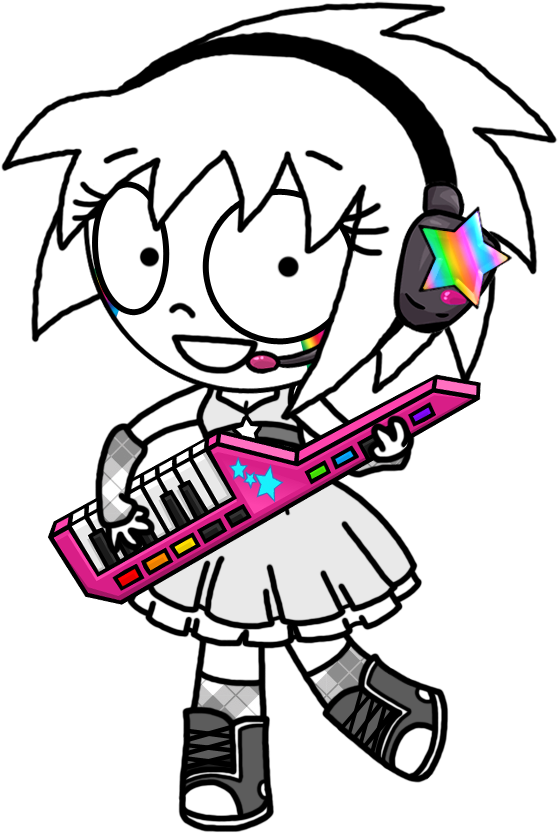Reitanna's Keytar By Reitanna-seishin - Cartoon (637x891)