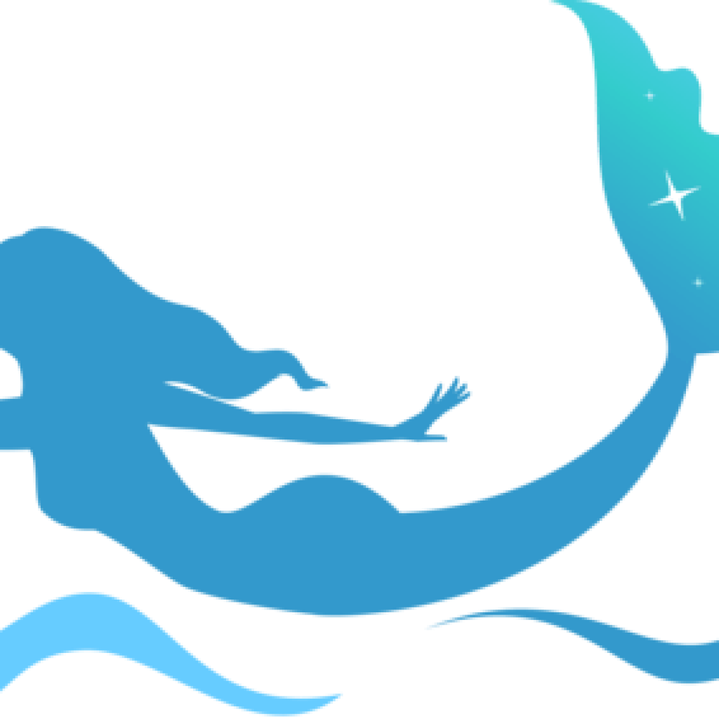 Mermaid Clipart Free Mermaid Clipart Transparent Png - Blue Mermaid Clipart Png (1024x1024)