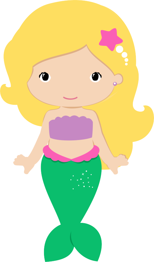 Mermaids - Mermaid Clipart (511x870)