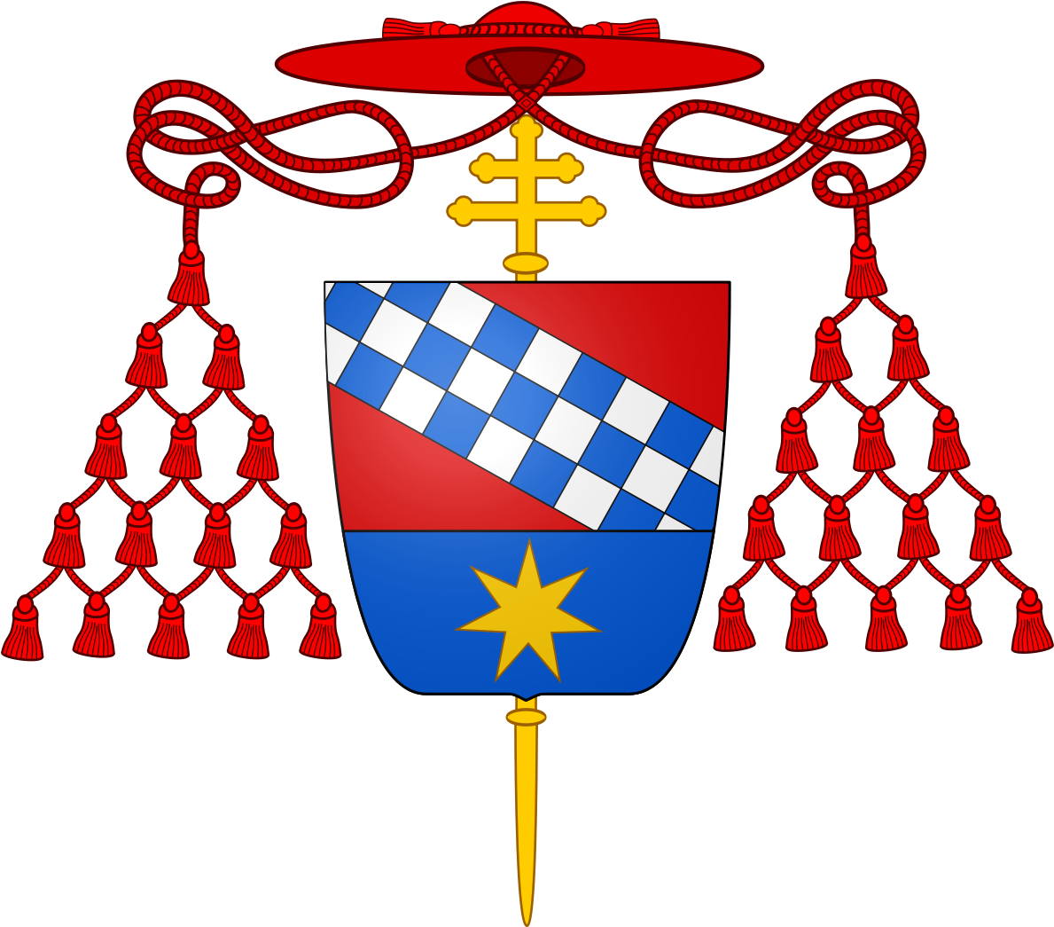 Antonio Panciera - Jean Louis Coat Of Arms (1200x1056)