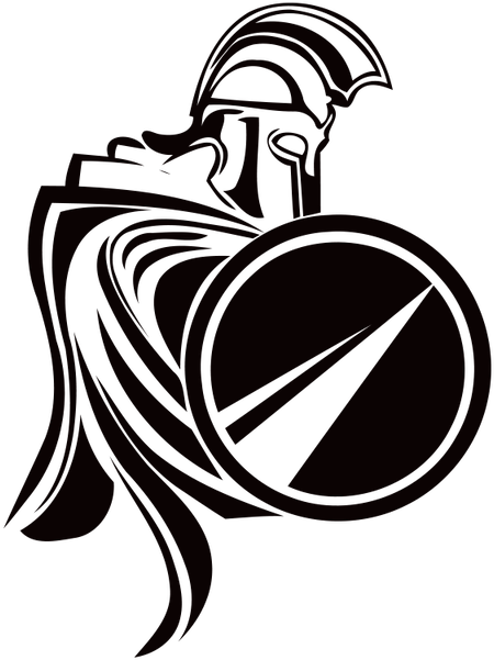 Knights Drill Team - Logo Spartan Png (600x600)