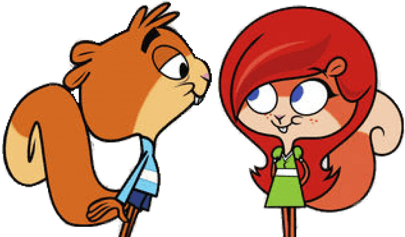 Free Png Download Scaredy Squirrel And Sue Clipart - Scaredy Squirrel (850x478)