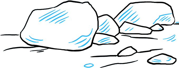 680 X 678 3 - Sedimentary Rock Drawing Easy (680x678)