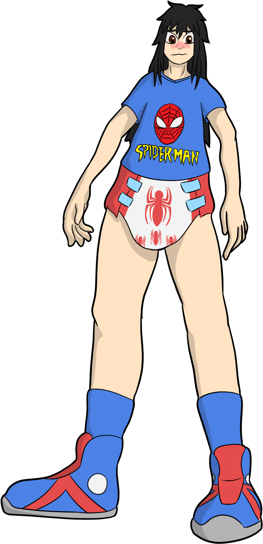 I Tried To Do An Image As If You Were Viewing It From - Cartoon (1093x1920)