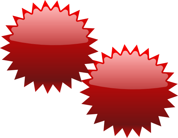 Star Button Png (600x466)