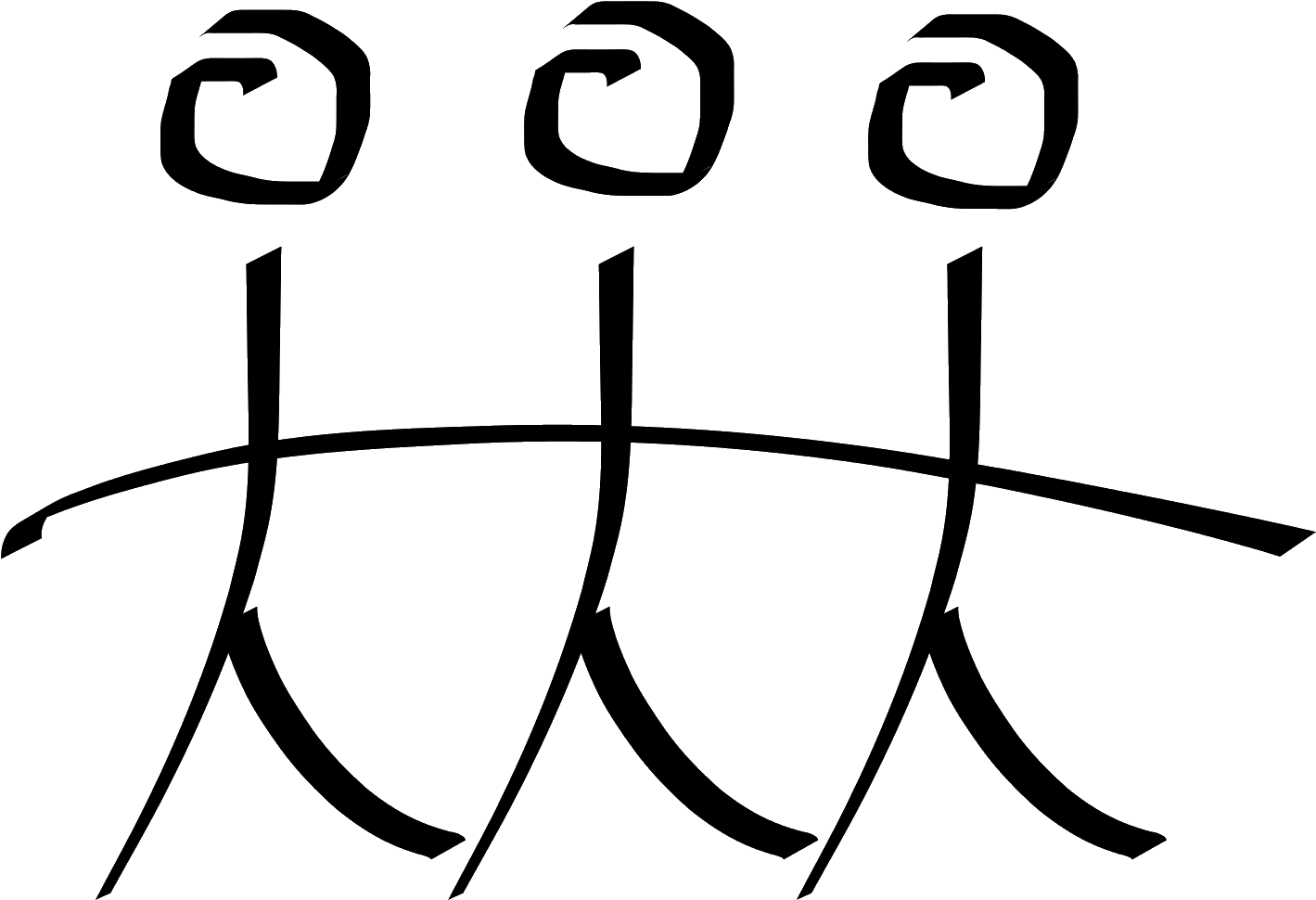 Team - Line Art (2298x1826)