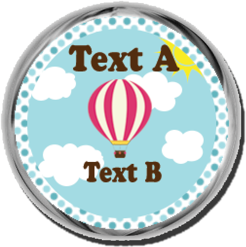 Hot Air Balloon - Bean Bag (522x516)