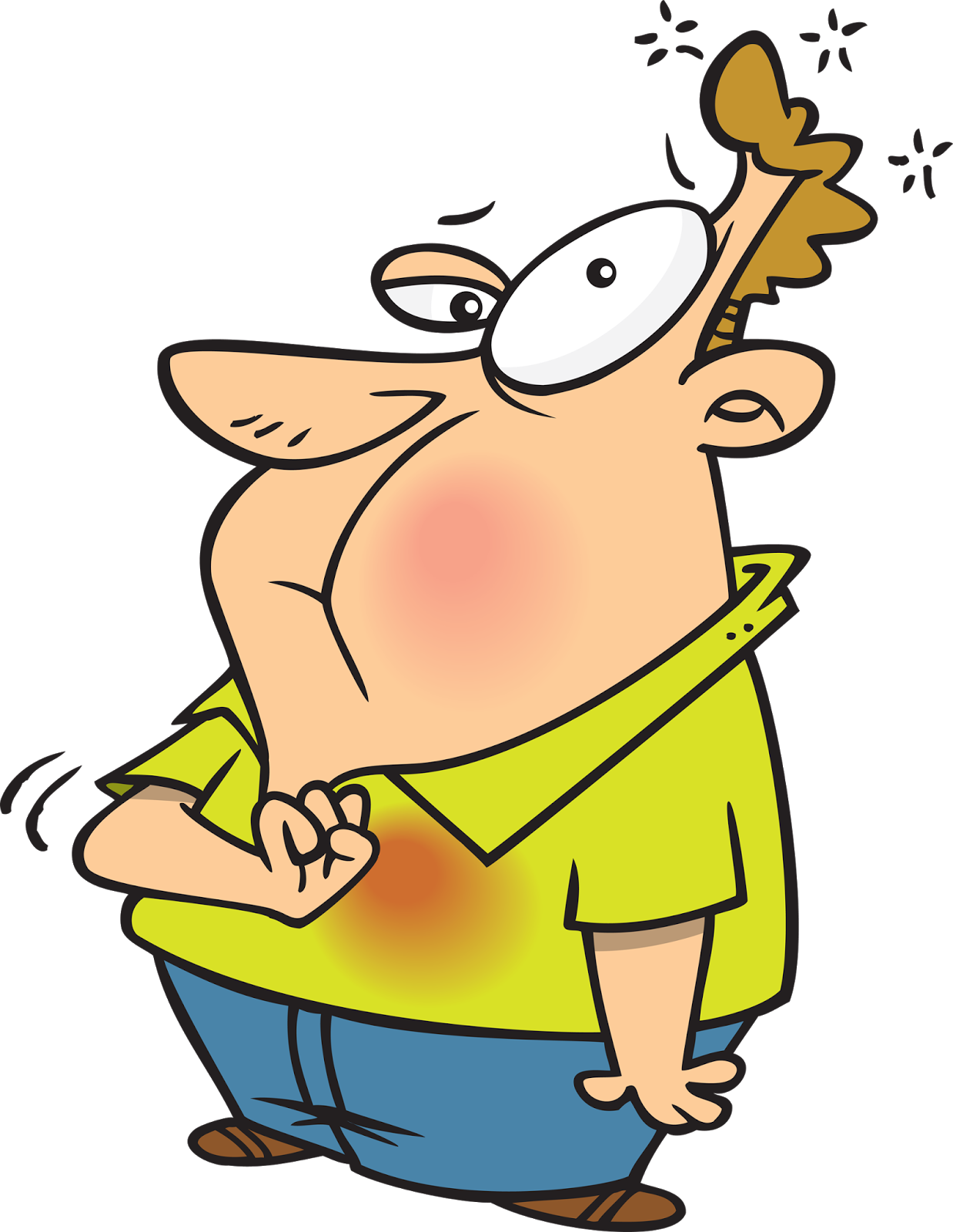 I Avoid Msg - Heartburn Cartoon (1238x1600)