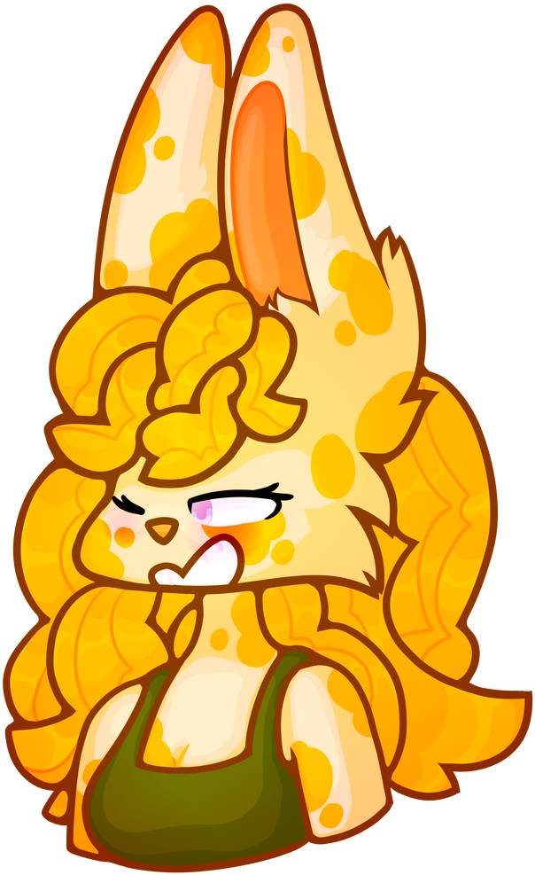 Yeehaw Lesbian Rabbit By Gliterooo - Cartoon (750x1065)