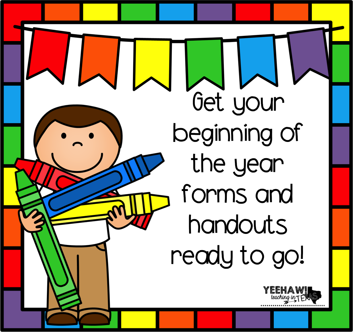 I Like To Have My Forms Ready For Parents To Fill Out - Cartoon (1150x1083)