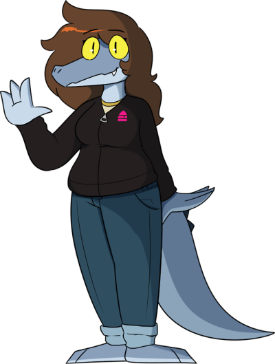 @stratica More Like Radica Because She's A Radical - Cartoon (400x529)