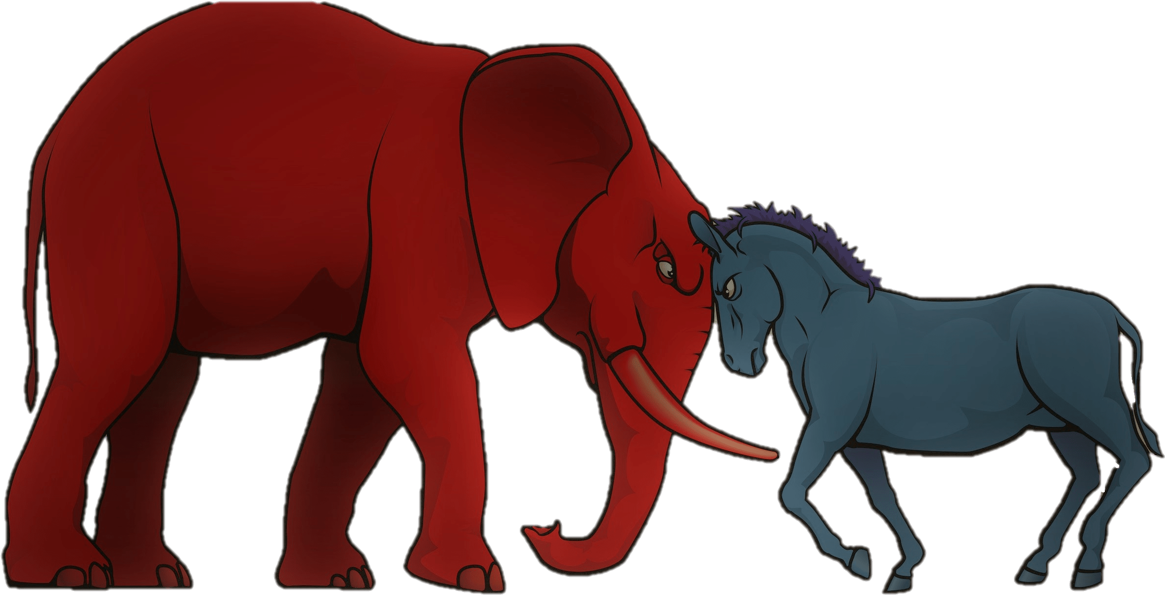 Alexis De Tocqueville Was A Master Observer, Able To - Red Vs Blue Usa (2499x1481)