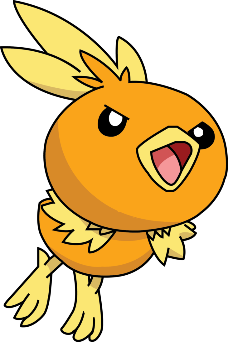 Gen 3 - Torchic - Torchic Png (731x1092)