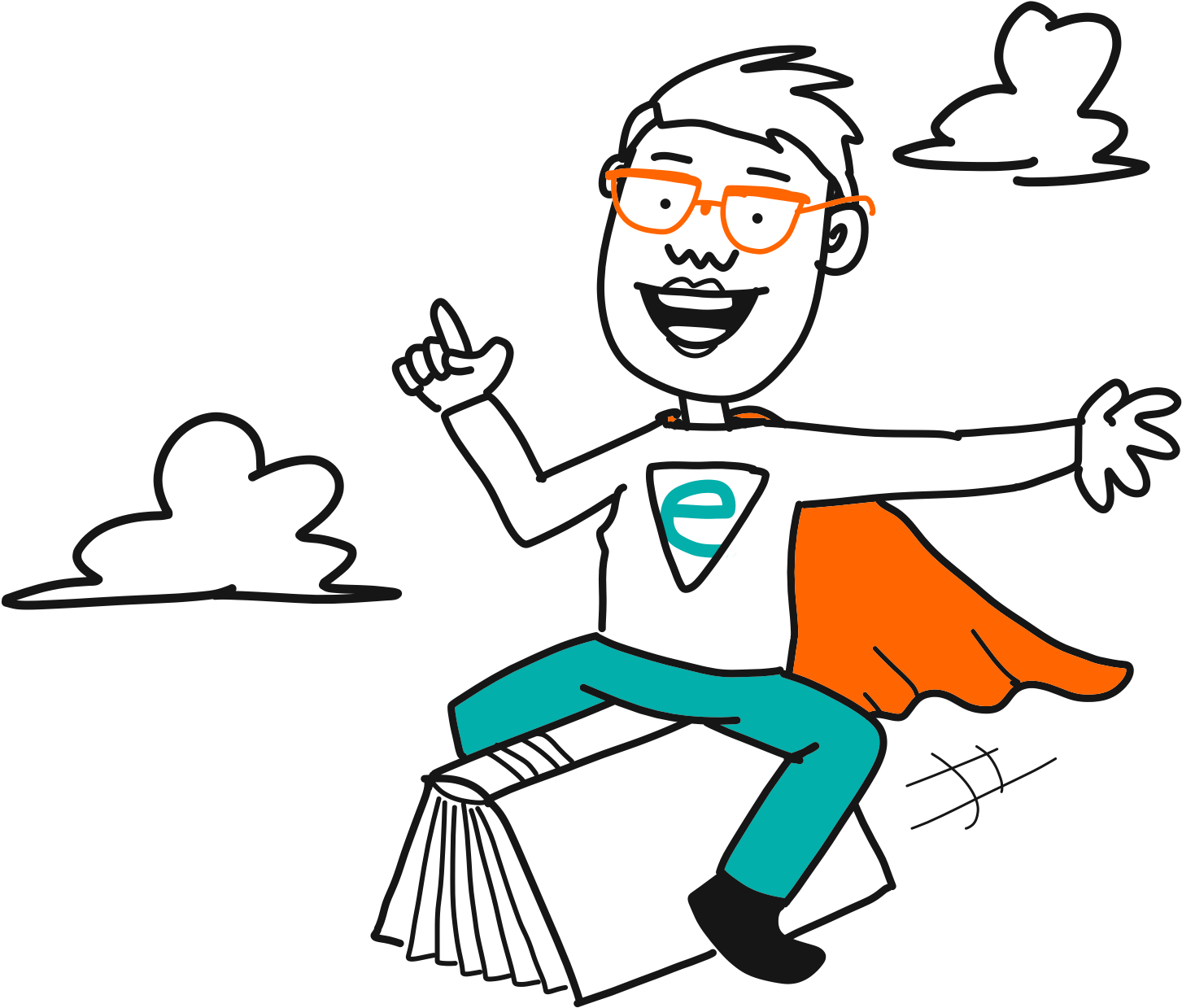 The Library Acquires E Resources From Several Publisher - Cartoon (2048x1536)