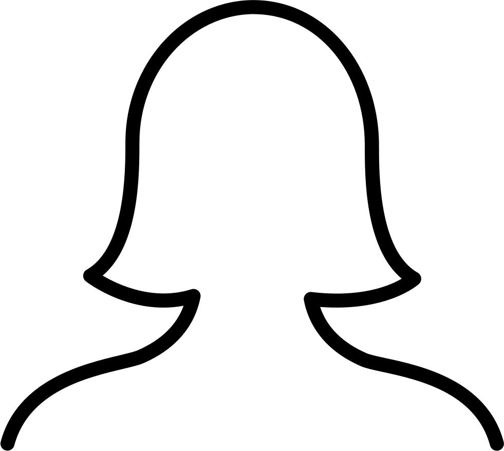 Treasurer- - Female Profile Icon White (981x878)