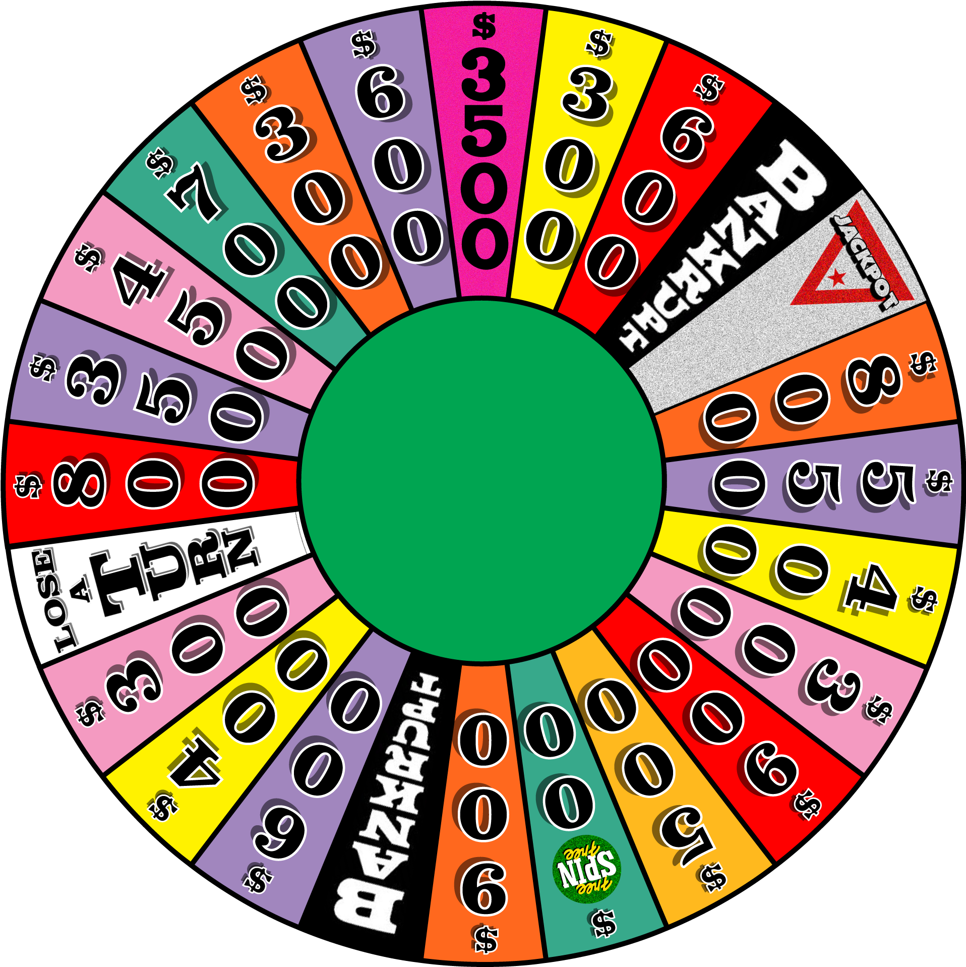 Spin The Wheel - Wheel Of Fortune 2 (1916x1917)