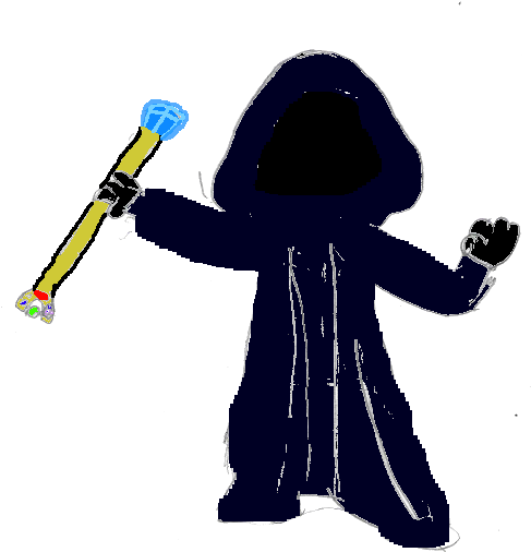 Ss Volk In A Cloak - Illustration (501x520)