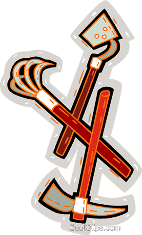 Garden Tools Royalty Free Vector Clip Art Illustration - Garden Tools Royalty Free Vector Clip Art Illustration (291x480)