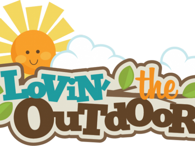 Outdoor Clipart Camping Word - Scrapbooking (640x480)