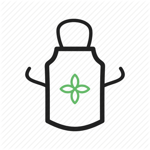 Apron Clipart Kitchen Uniform - Illustration (512x512)