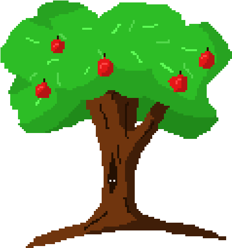 Apple Tree - Comic Bäume (1024x576)