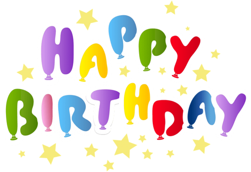 Free Png Download Happy Birthday Png Images Background - Free Png Download Happy Birthday Png Images Background (850x583)
