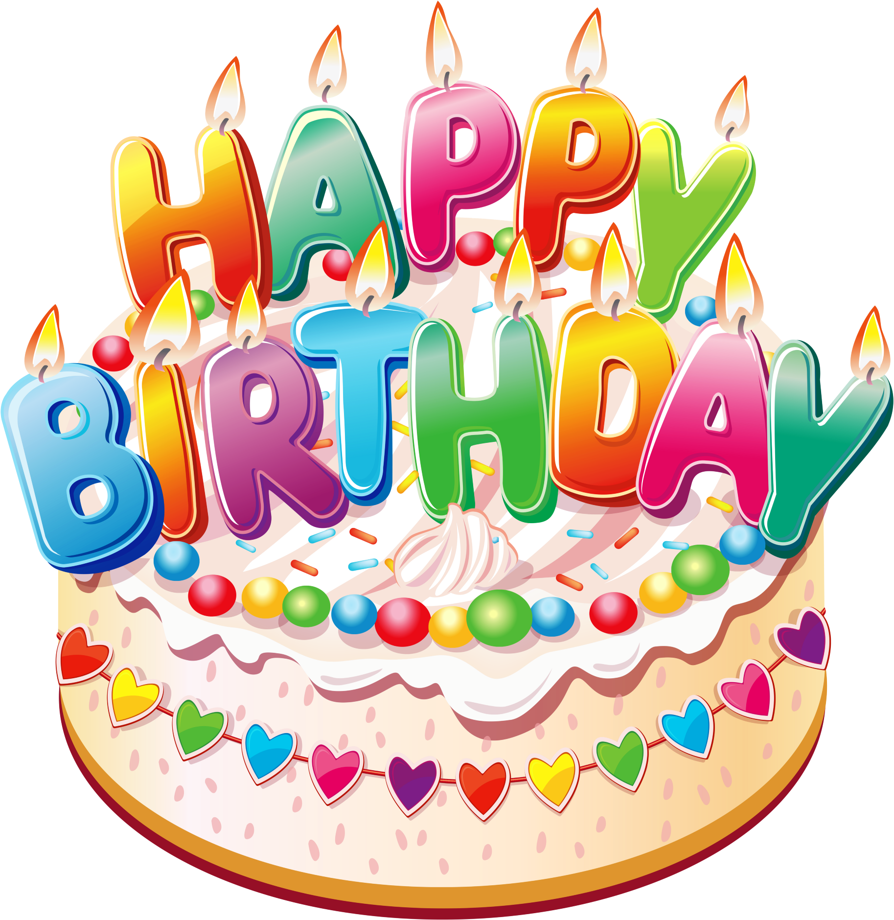 A Birthday Drabble - Happy Birthday Cake Png (1920x1950)