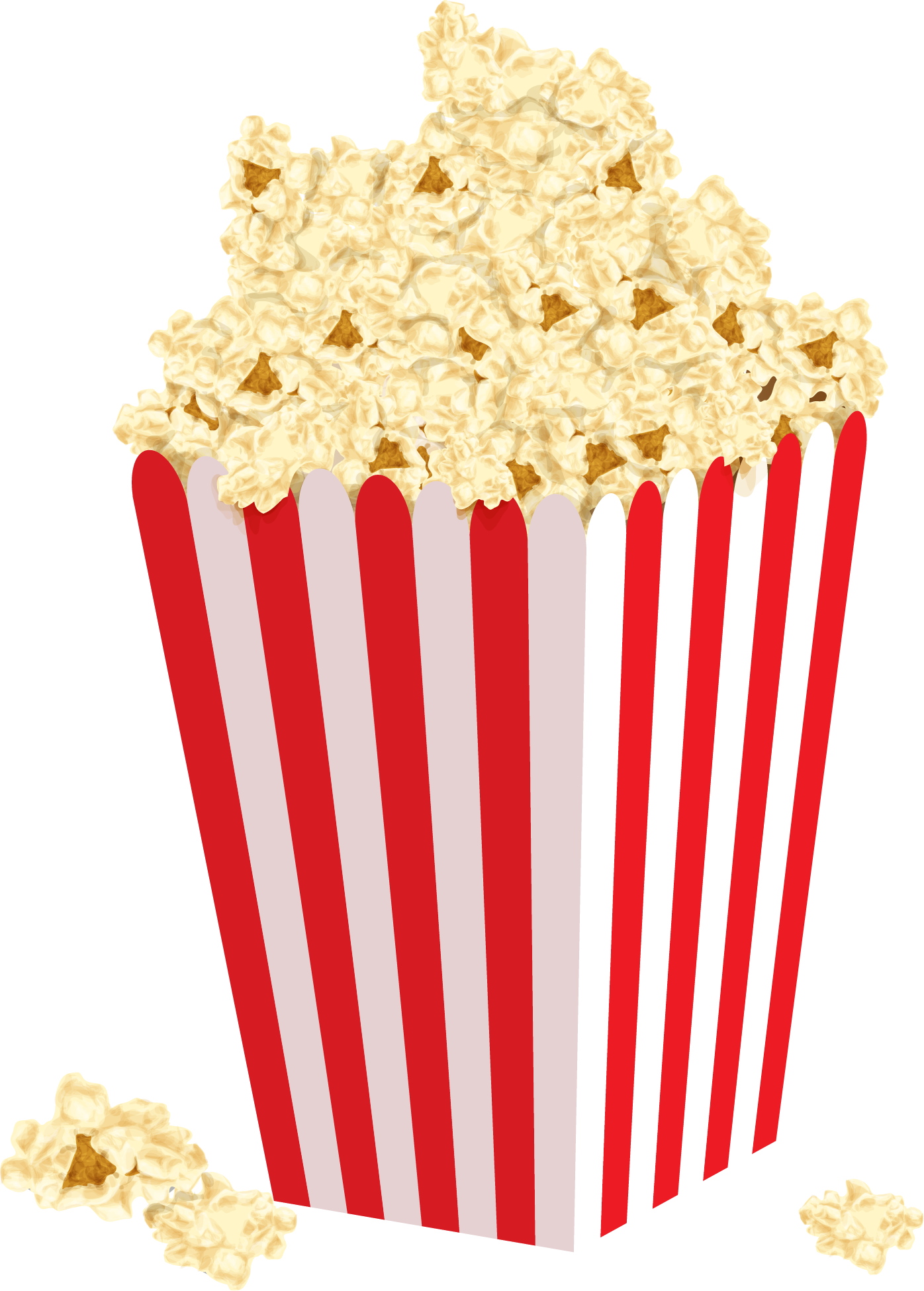 Png Clipartly Com - Popcorn Box (1396x1950)