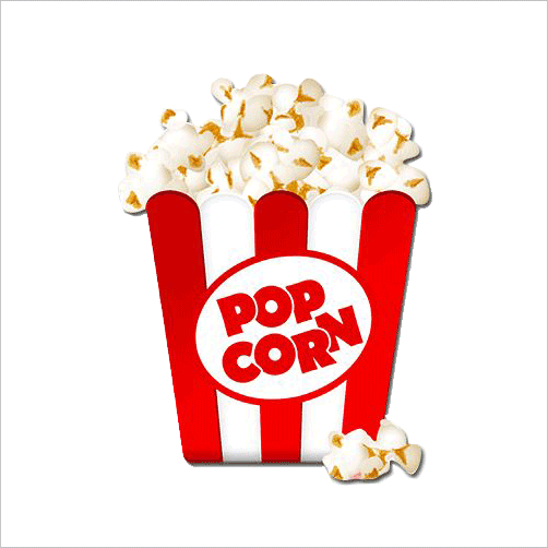 Red White Boxes Party Invite Png - Popcorn Boxes (502x502)