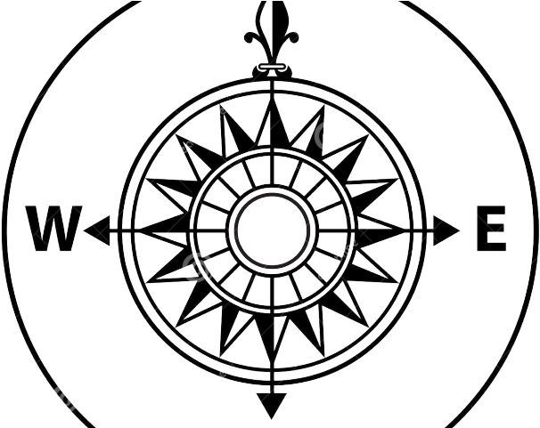 Direction Clipart Compus - Compass (640x480)
