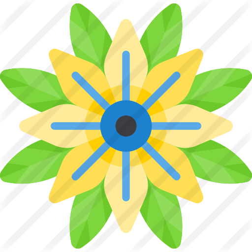 Flower Free Icon - Black-eyed Susan (512x512)