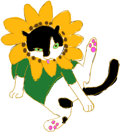 Greer's Pet Blog Roughly Sketched Ideas For The October - Black-eyed Susan (500x500)