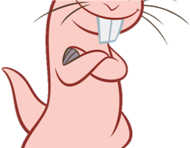Rodent Clipart Mole Rat - Rufus Kim Possible Drawing (640x480)