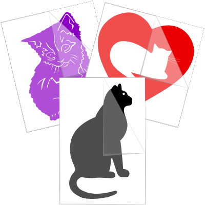 Cat Car Stickers And Decals - Cat Silhouette (400x400)