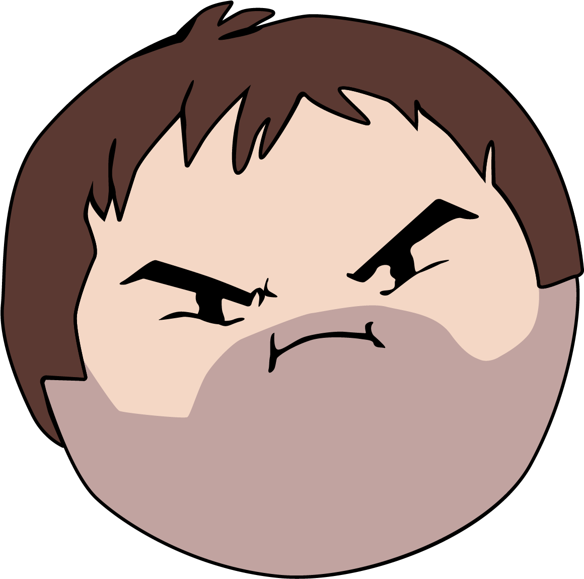 Joke[joke] Sorry But This Still Cracks Me Up - Game Grumps Barry Head (1202x1201)