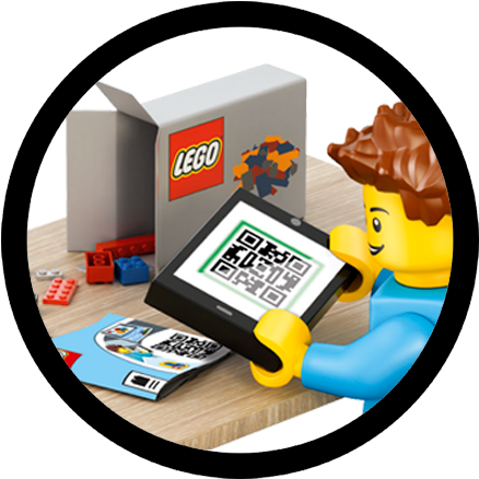 Scan The Qr Code On Your Lego® Building Instruction - Lego Life Qr Code (500x500)