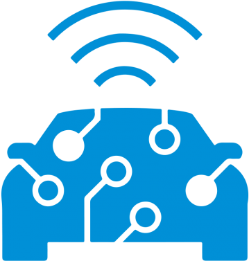 Car Icon - Intelligent Vehicle Icon (384x384)